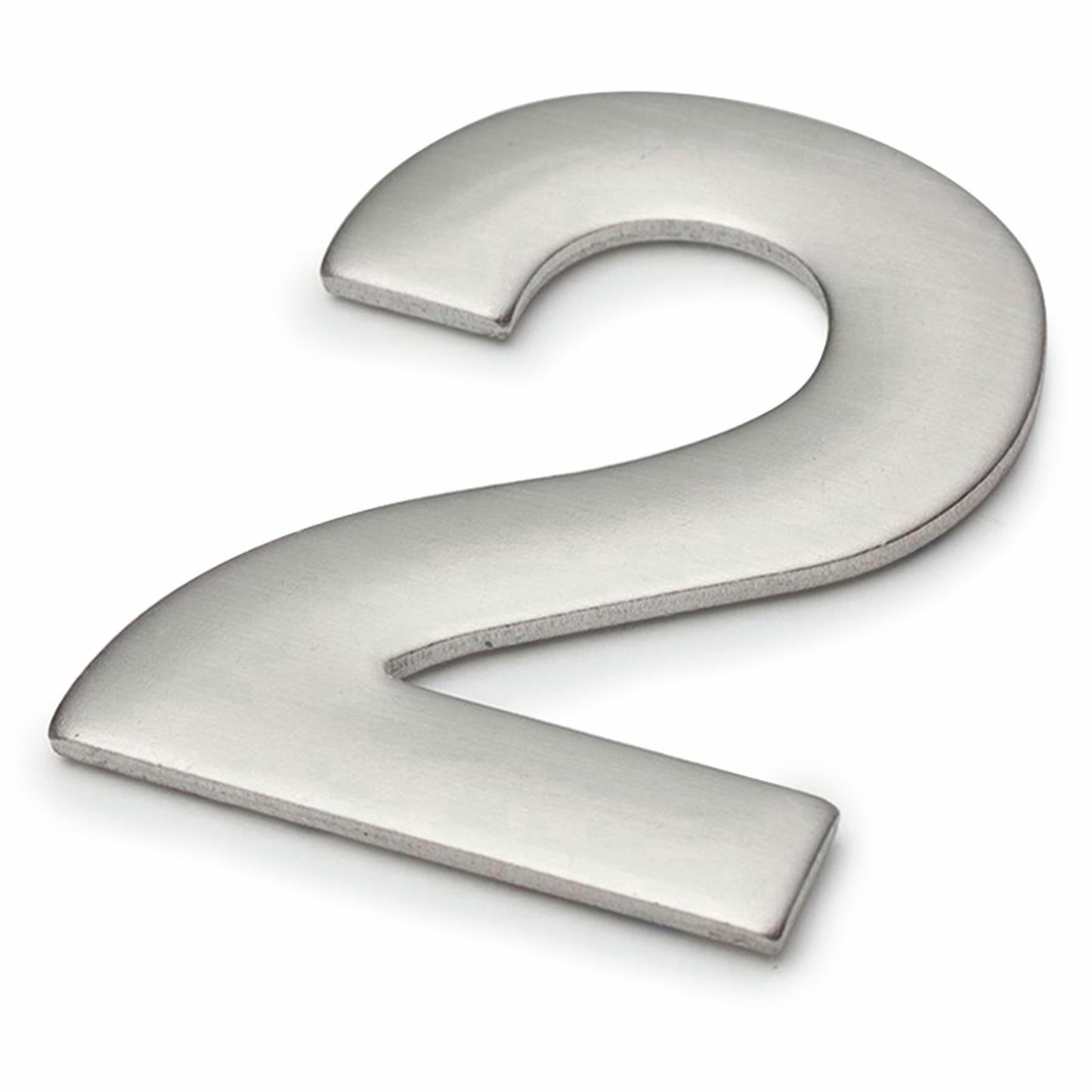 Sandleford Stainless Steel Self Adhesive House Number 2 - 50mm