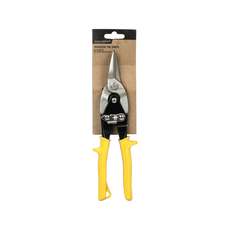 Craftright Straight Cut Aviation Tin Snips 250mm