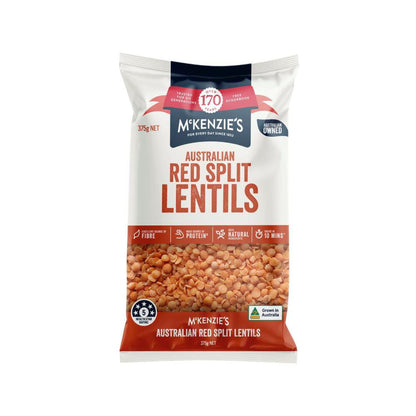 McKenzie's Split Red Lentils - 375g
