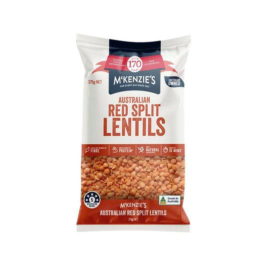 McKenzie's Split Red Lentils - 375g