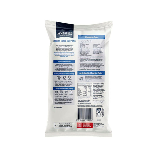 McKenzie's Italian Style Soup Mix - 375g