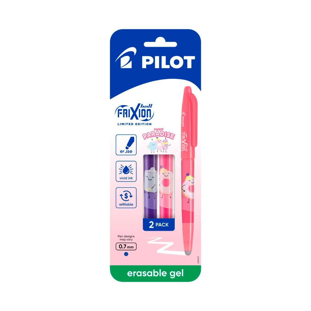 Pilot Frixion Ball Pens Sweet Paradise - 2 Pack