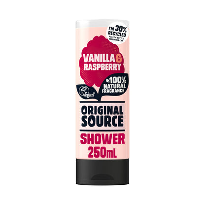 Original Source Shower Gel Vanilla & Raspberry - 250mL