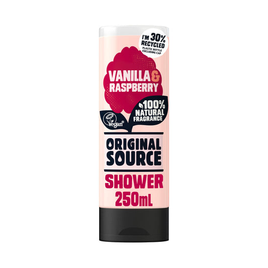 Original Source Shower Gel Vanilla & Raspberry - 250mL