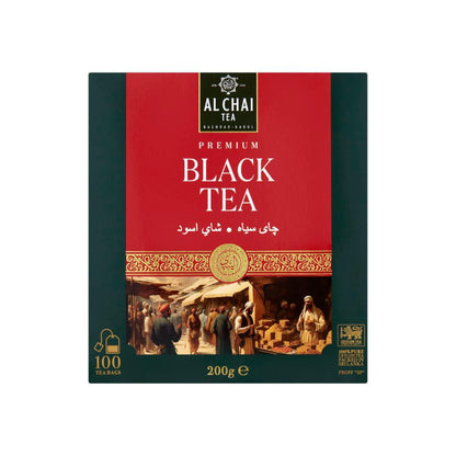 Al Chai Black Tea Bags - 100 Pack