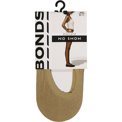 Bonds No Show Footlets Nude (3-8 & 8-11) Each