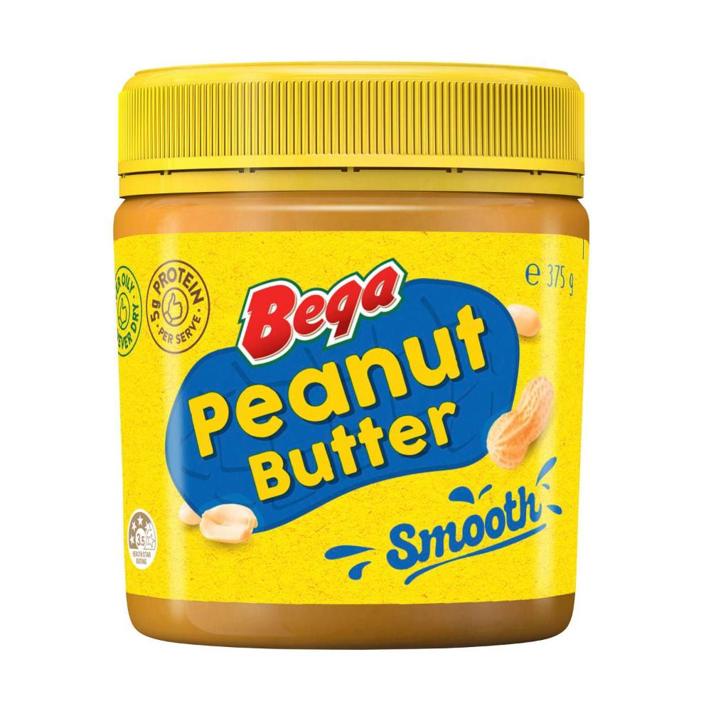 Bega Spread Peanut Butter Smooth - 375g