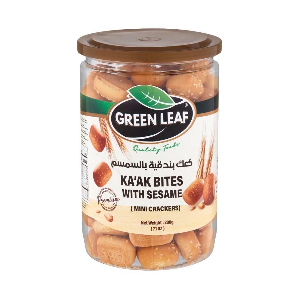 Greenleaf Bites Sesame Crackers - 200g