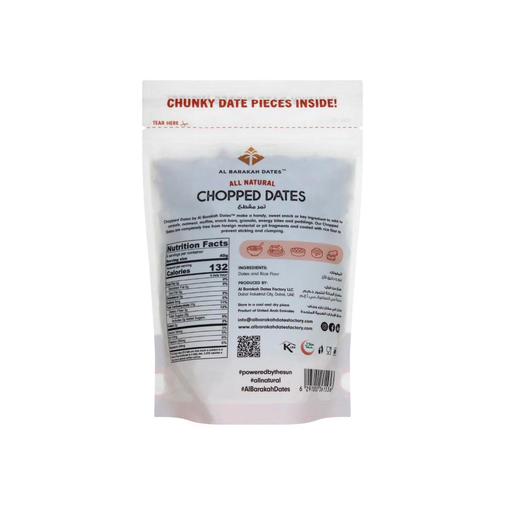 Al Barakah Chopped Dates - 250g