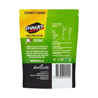 Snakas Sunflower Seeds Coconut - 300g