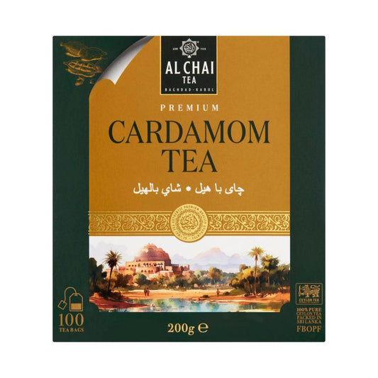 AL Chai Cardamom Tea Bags - 100 Pack
