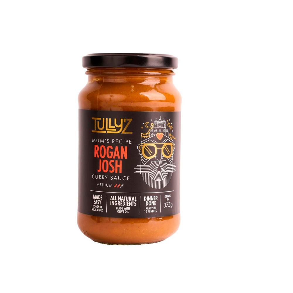 Tully'z Kitchen All Natural Rogan Josh Curry Sauce - 375g