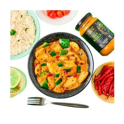 Tully'z Kitchen Natural Tikka Masala Curry Sauce - 375g