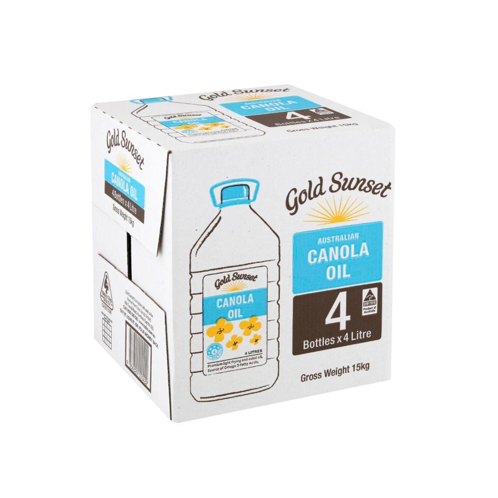 Gold Sunset Bulk Canola Oil - 16L