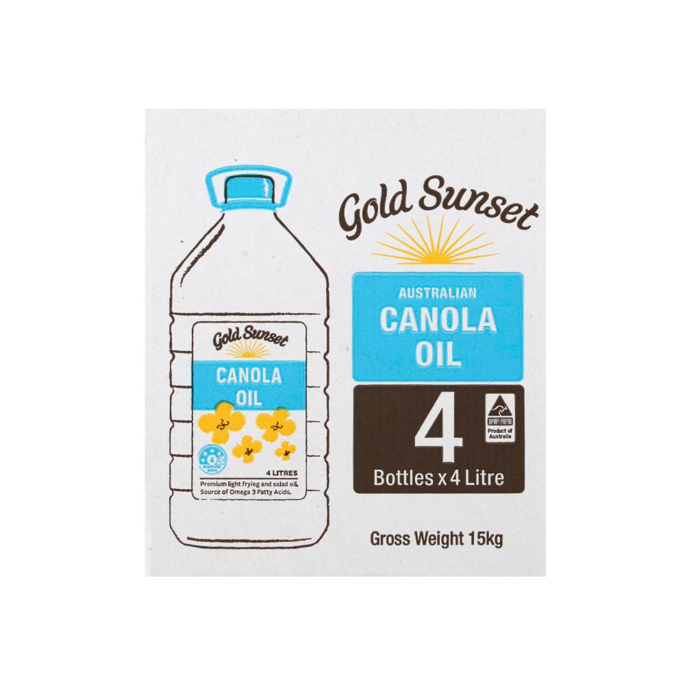 Gold Sunset Bulk Canola Oil - 16L