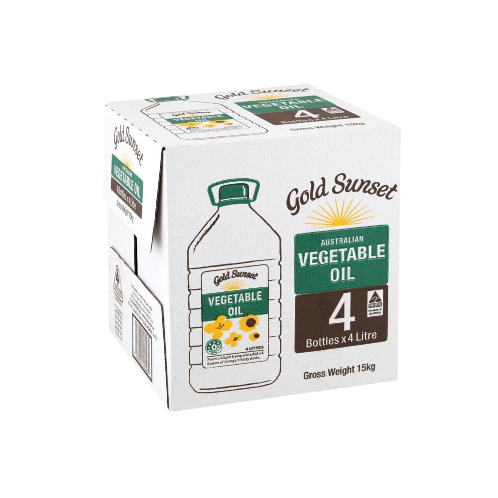 Gold Sunset Bulk Vegetable Oil - 16L