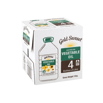 Gold Sunset Bulk Vegetable Oil - 16L