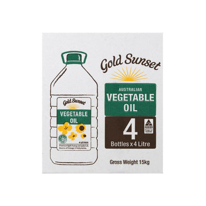 Gold Sunset Bulk Vegetable Oil - 16L