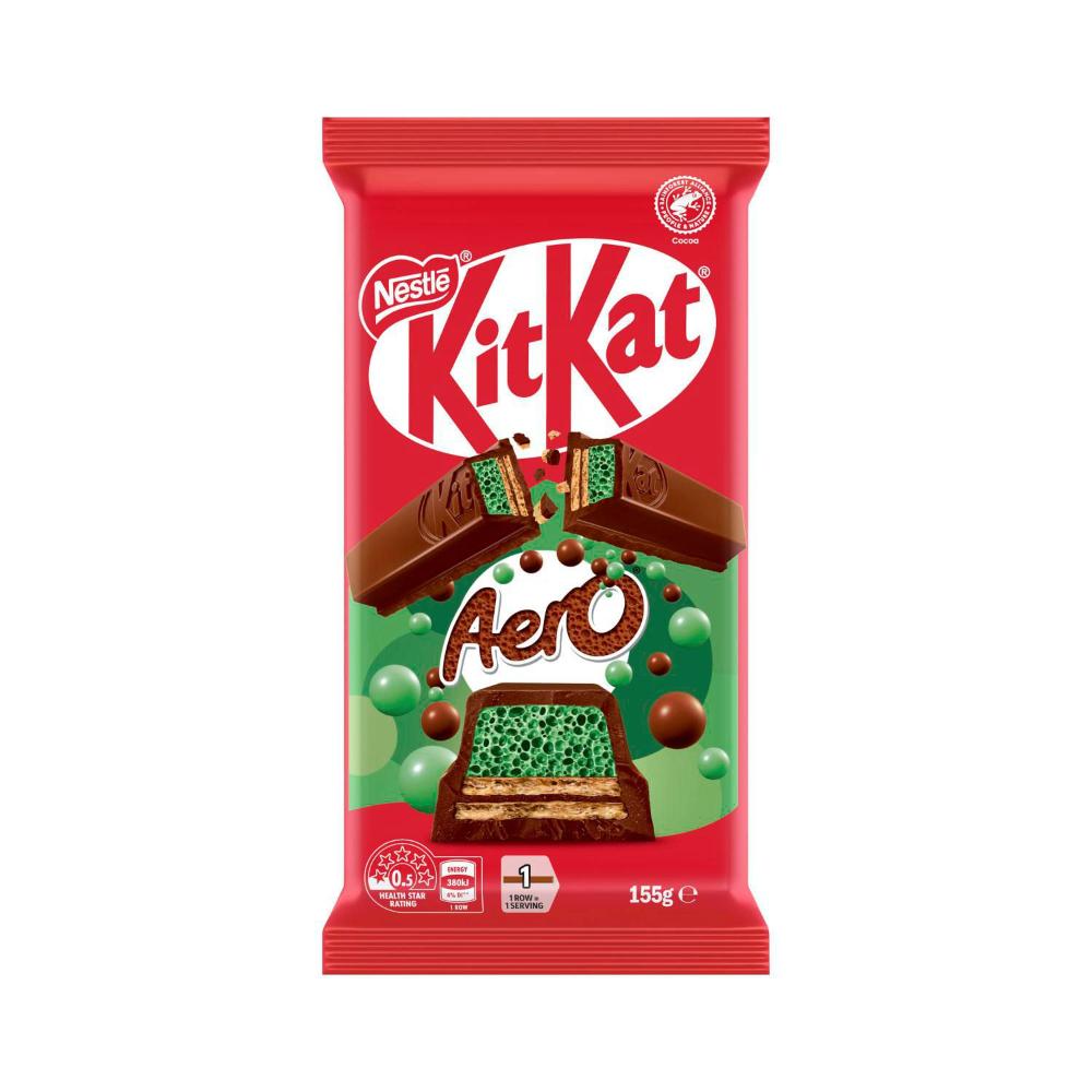 Kit Kat Aero Mint Block Chocolate - 155g