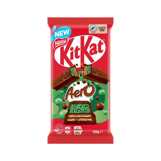 Kit Kat Aero Mint Block Chocolate - 155g