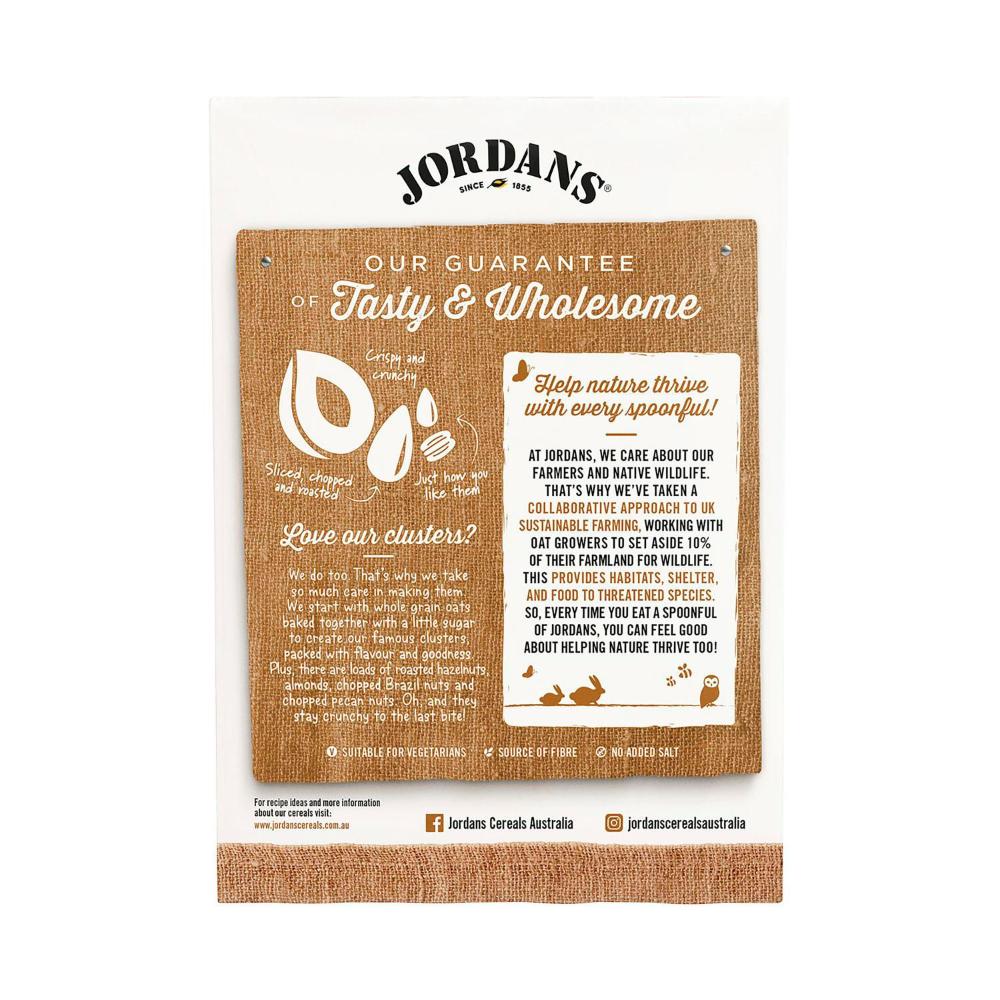 Jordans Crunchy Oat Clusters Chunky Nut - 500g