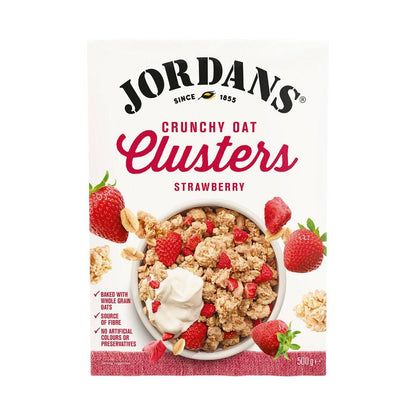Jordans Crunchy Oat Clusters Strawberry - 500g