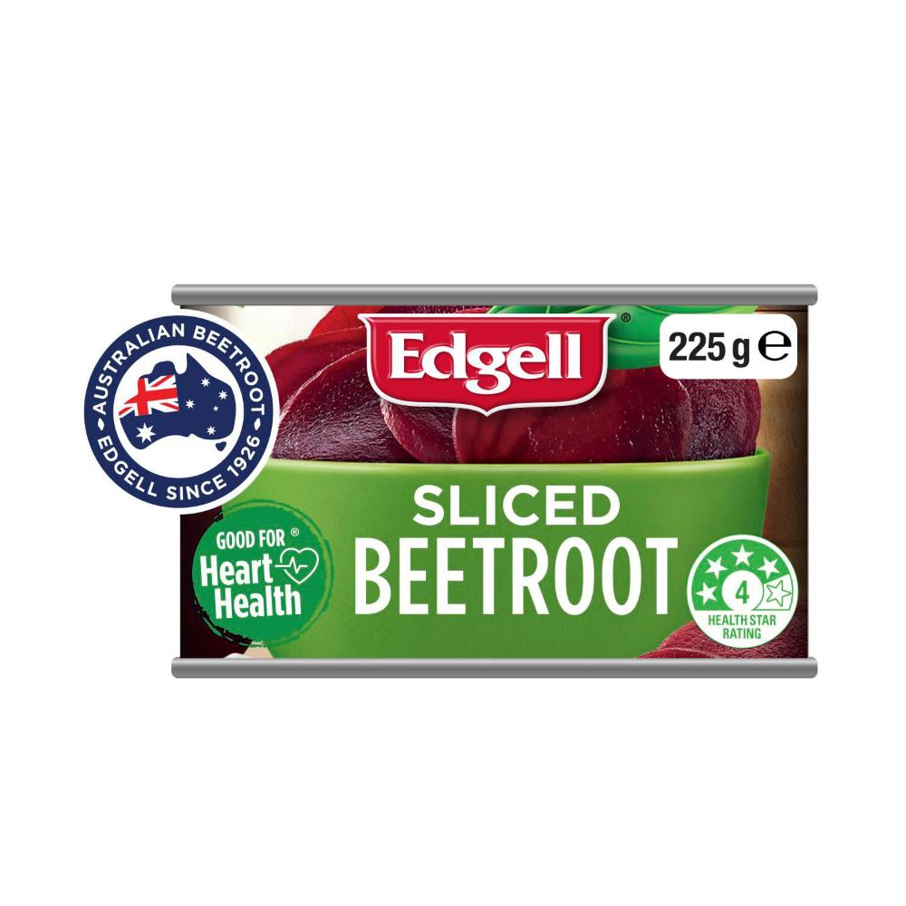 Edgell Australian Grown Sliced Beetroot - 225g