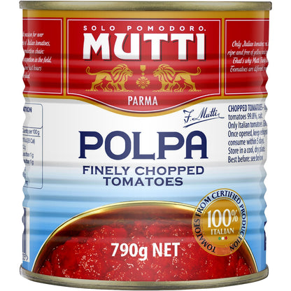 Mutti Polpa Finely Chopped Tomatoes 790g