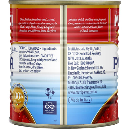 Mutti Polpa Finely Chopped Tomatoes 790g