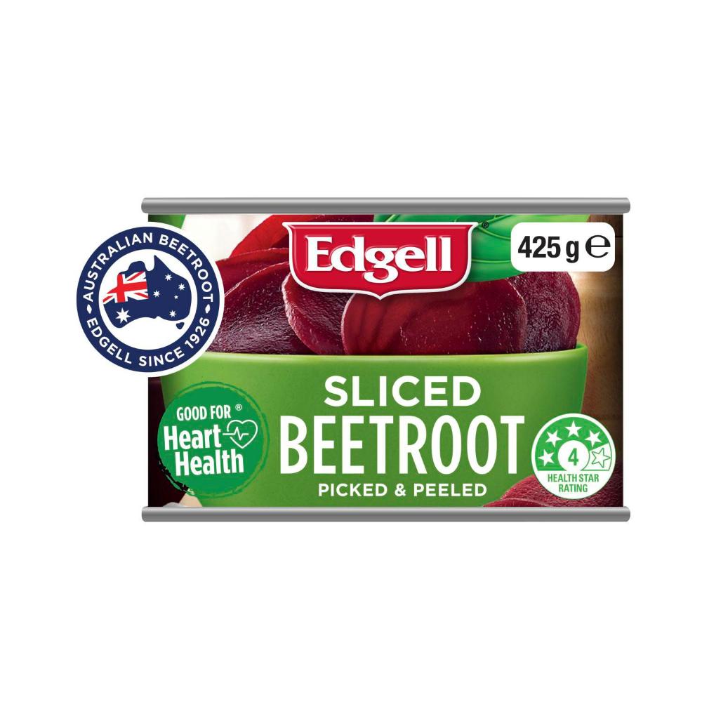 Edgell Australian Grown Sliced Beetroot - 425g