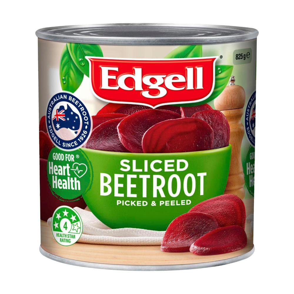 Edgell Australian Grown Sliced Beetroot - 825g