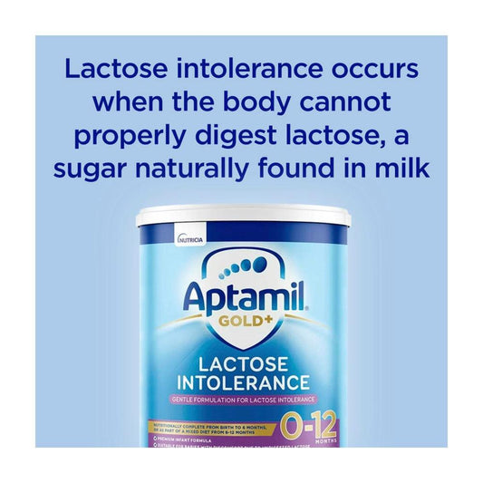 Aptamil Gold+ Lactose Intolerance Baby Infant Formula From Birth To 12 Months  - 900g