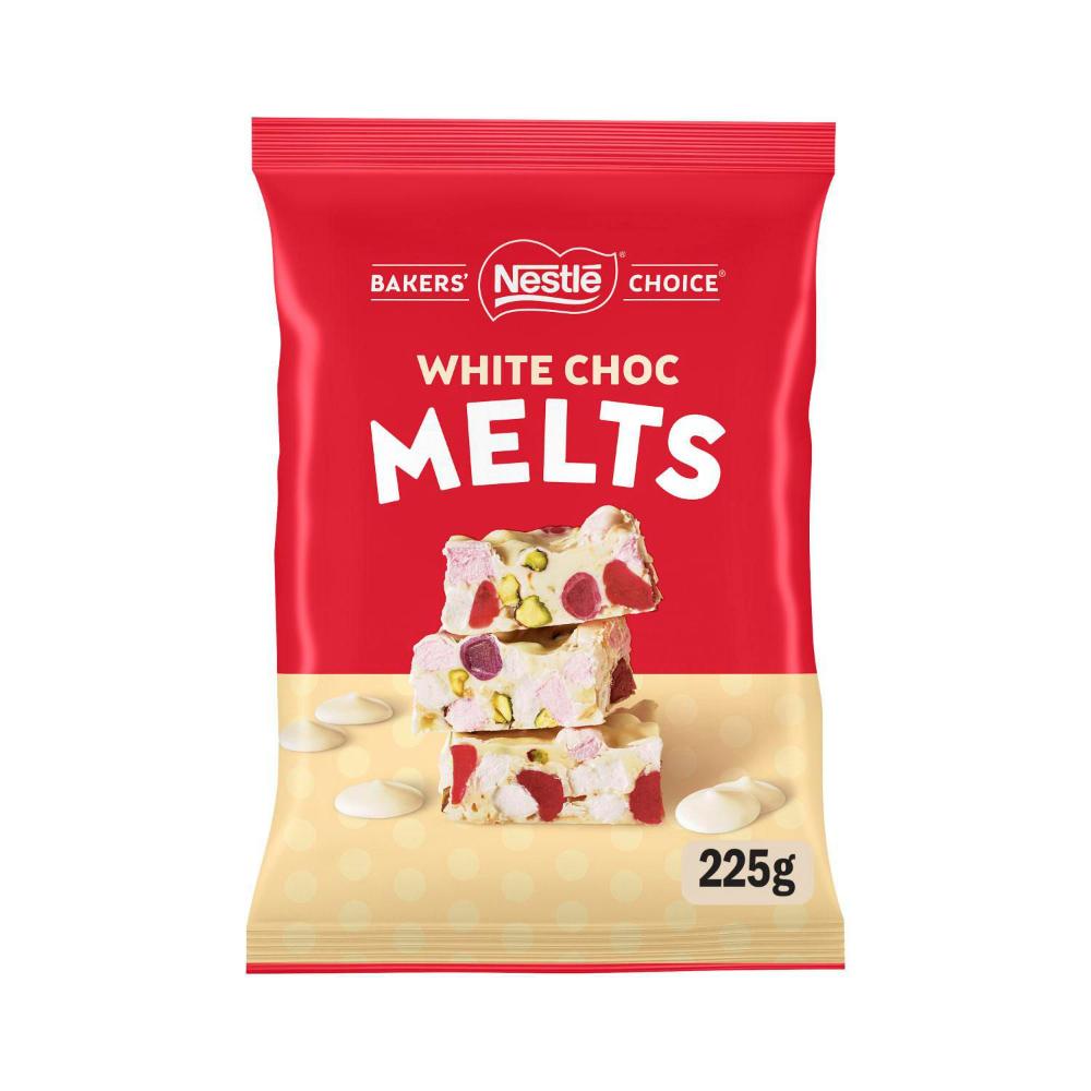 Nestle Melts Baking Chocolate White - 225g