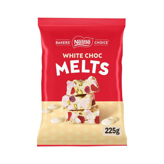 Nestle Melts Baking Chocolate White - 225g