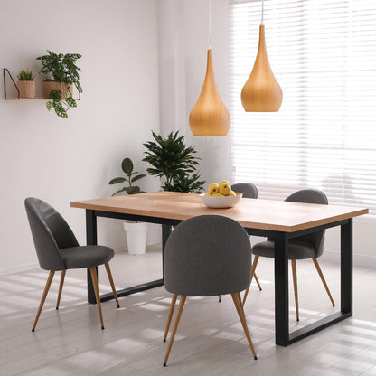 Home Design Grove Pendant Light - Metal - 200mm - Contemporary Style