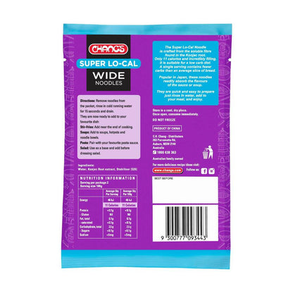 Chang's Super Lo Cal Wide Noodle - 390g