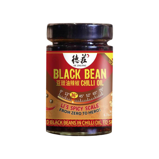 De Zhuang Black Bean Chili Oil - 190g