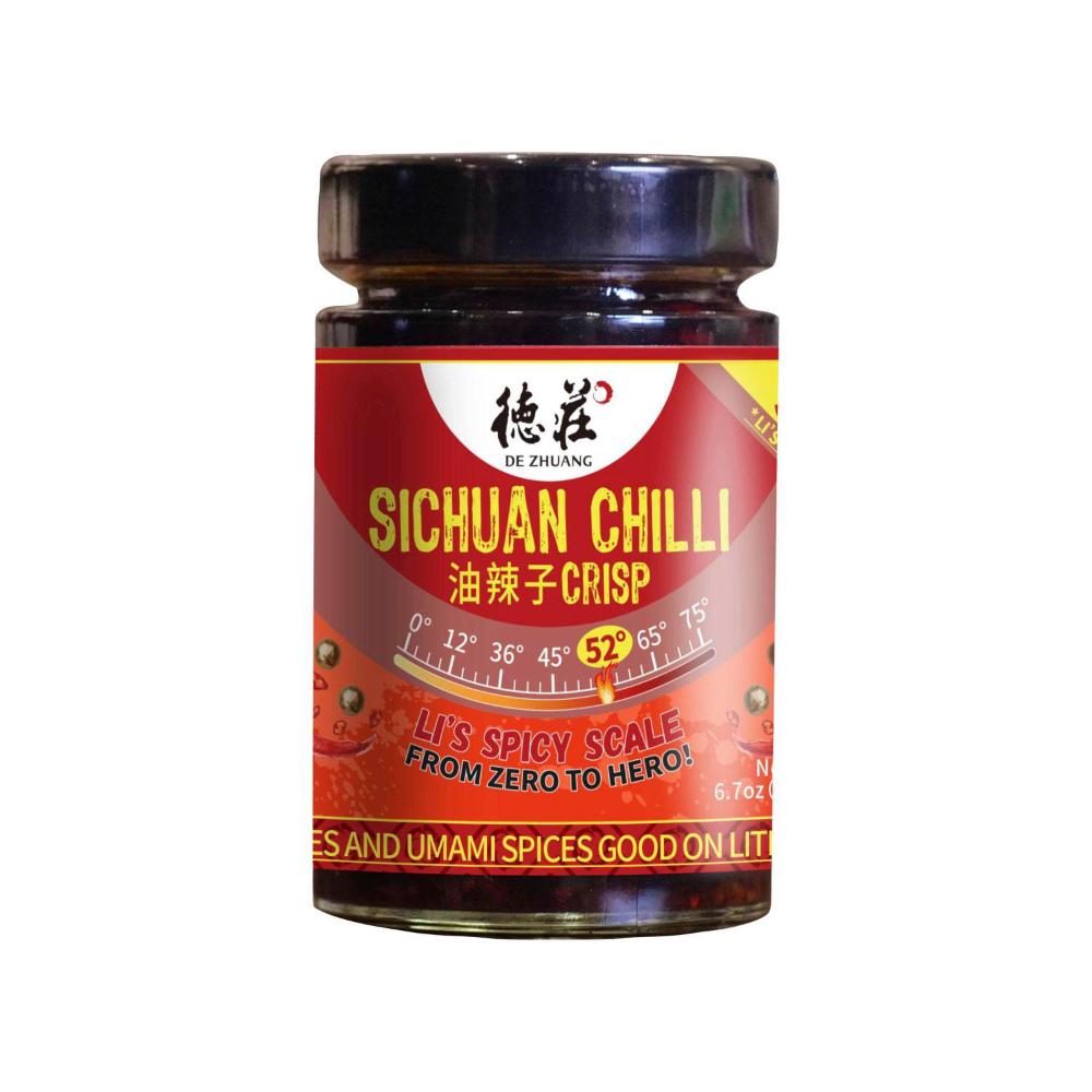 De Zhuang Sichuan Chilli Crisp - 190g