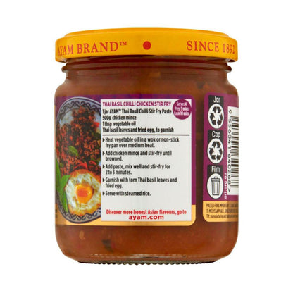 Ayam Stir Fry Paste Thai Basil Chilli - 185g