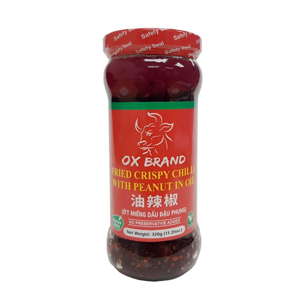 Ox Fried Crispy Chilli In Oil Szechuan Style - 320g