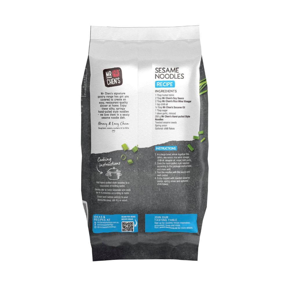 Mr Chens Noodles Hand-pulled Style - 400g
