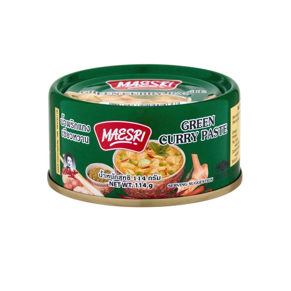 Maesri Green Curry Paste - 114g