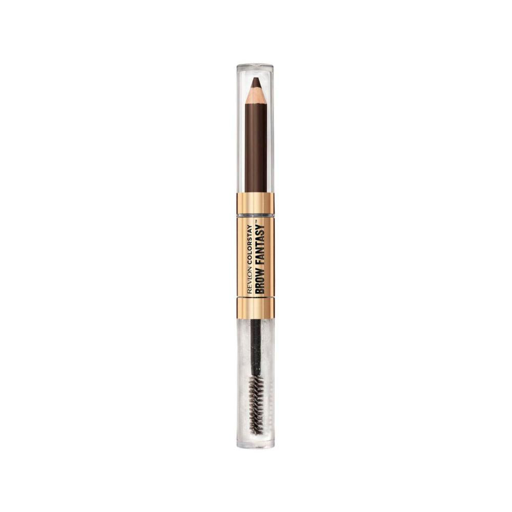 Revlon Colorstay Brow Fantasy Pencil & Gel Dark Brown - 1 Each