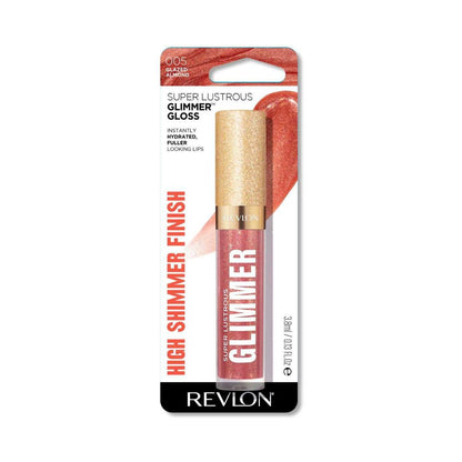 Revlon Glimmer Lip Gloss Glazed Almond - 3.8mL