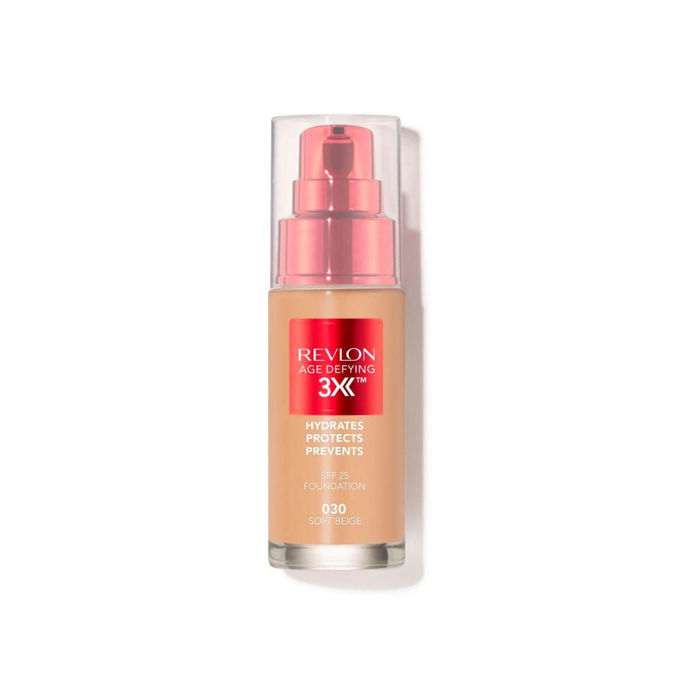 Revlon Age Defying 3x Foundation Soft Beige - 30mL