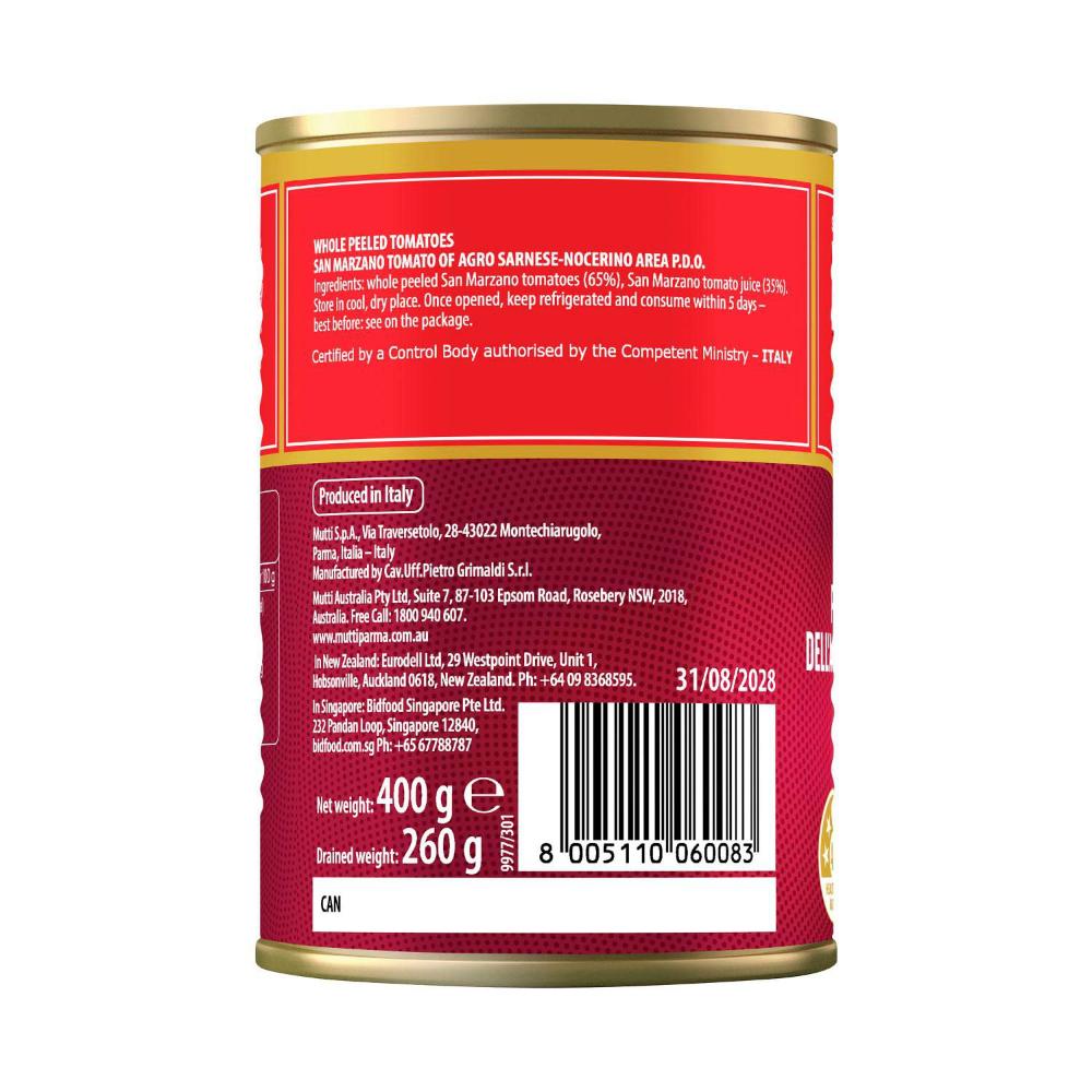 Mutti Pomodoro San Marzano Tomatoes - 400g
