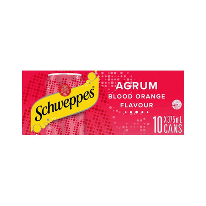 Schweppes Mixers Blood Orange Soft Drink 10x375ml - 3.75L