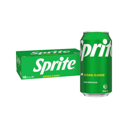Sprite Lemonade Soft Drink 18x375ml