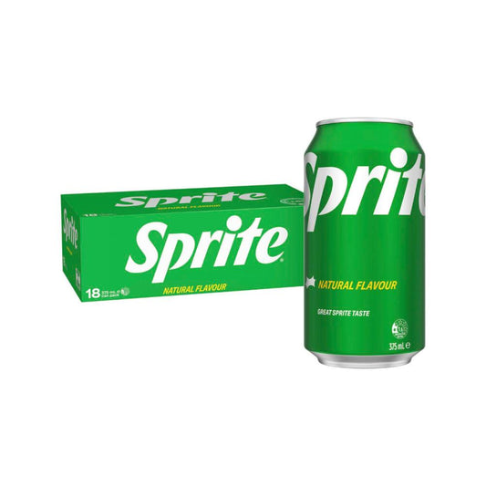 Sprite Lemonade Soft Drink Multipack Cans 375ml - 18 Pack