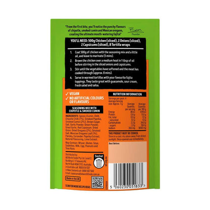 Capsicana Mexican Style Fancy Fajita Seasoning Mix - 28g